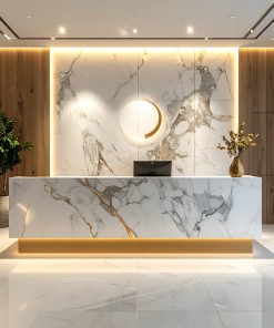 Nội thất Bluecons quầy lễ tân (1)