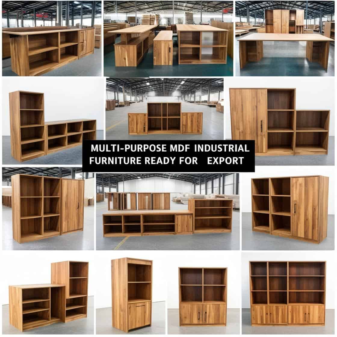 Nội Thất Gỗ Công Nghiệp Mdf đa Năng Xuất Khẩu