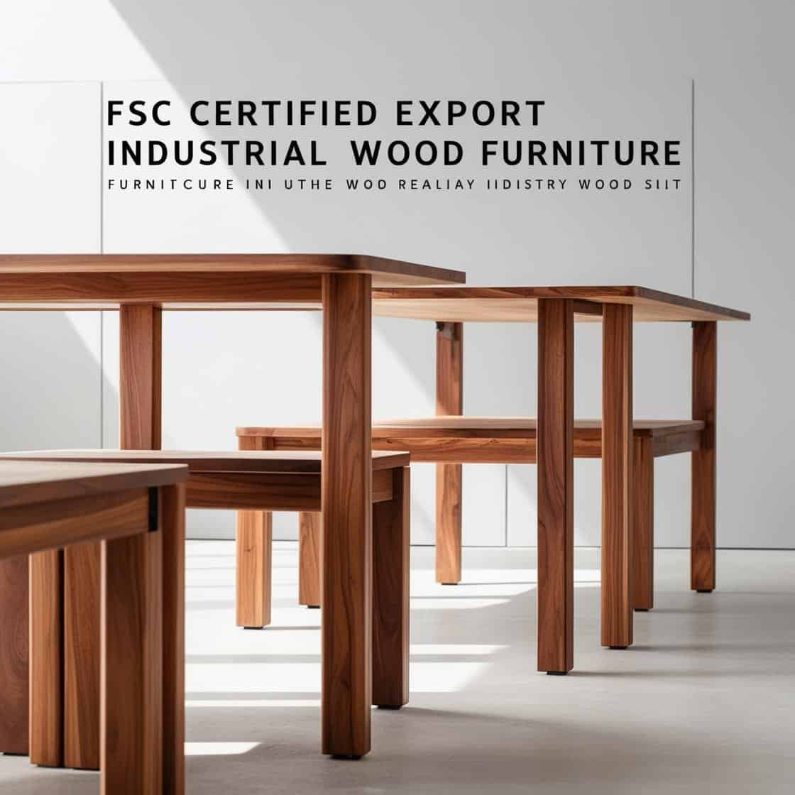 Nội Thất Gỗ Công Nghiệp Xuất Khẩu đạt Chứng Nhận Fsc