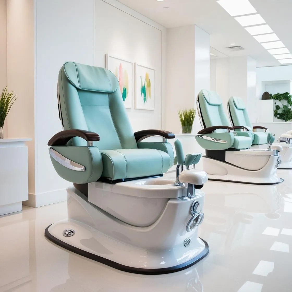 Nội Thất Ghế Pedicure Tiệm Nail Mỹ - Pedicure Chair Furniture for American Nail Salons 8 Pedicure Chair Furniture for American Nail Salons (3)