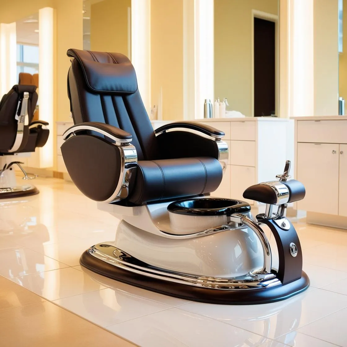 Nội Thất Ghế Pedicure Tiệm Nail Mỹ - Pedicure Chair Furniture for American Nail Salons 9 Pedicure Chair Furniture for American Nail Salons