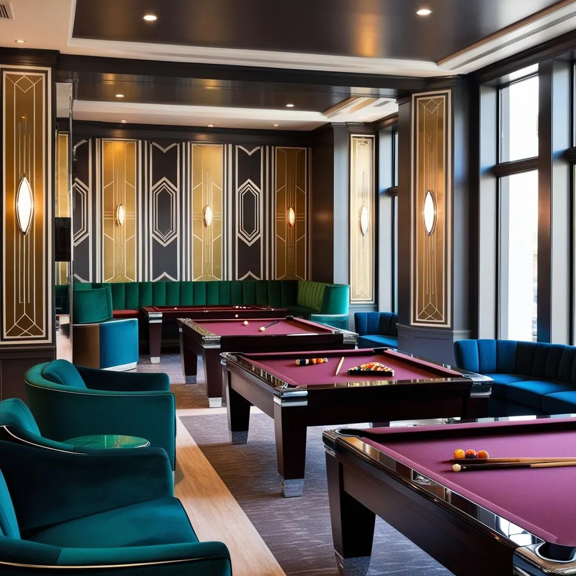 Phong cách thiết kế nội thất quán bida hiện đại (1)