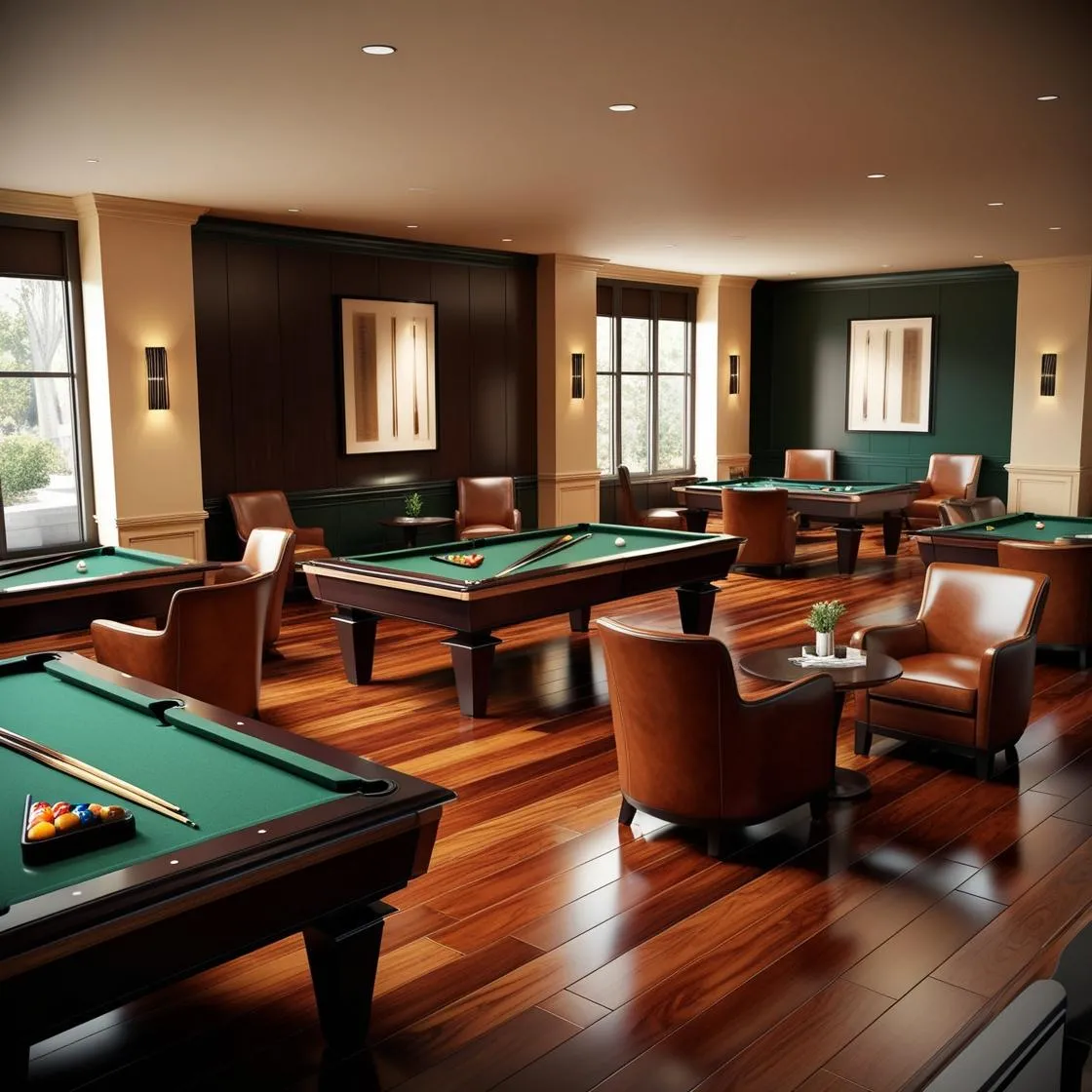 Phong cách thiết kế nội thất quán bida hiện đại