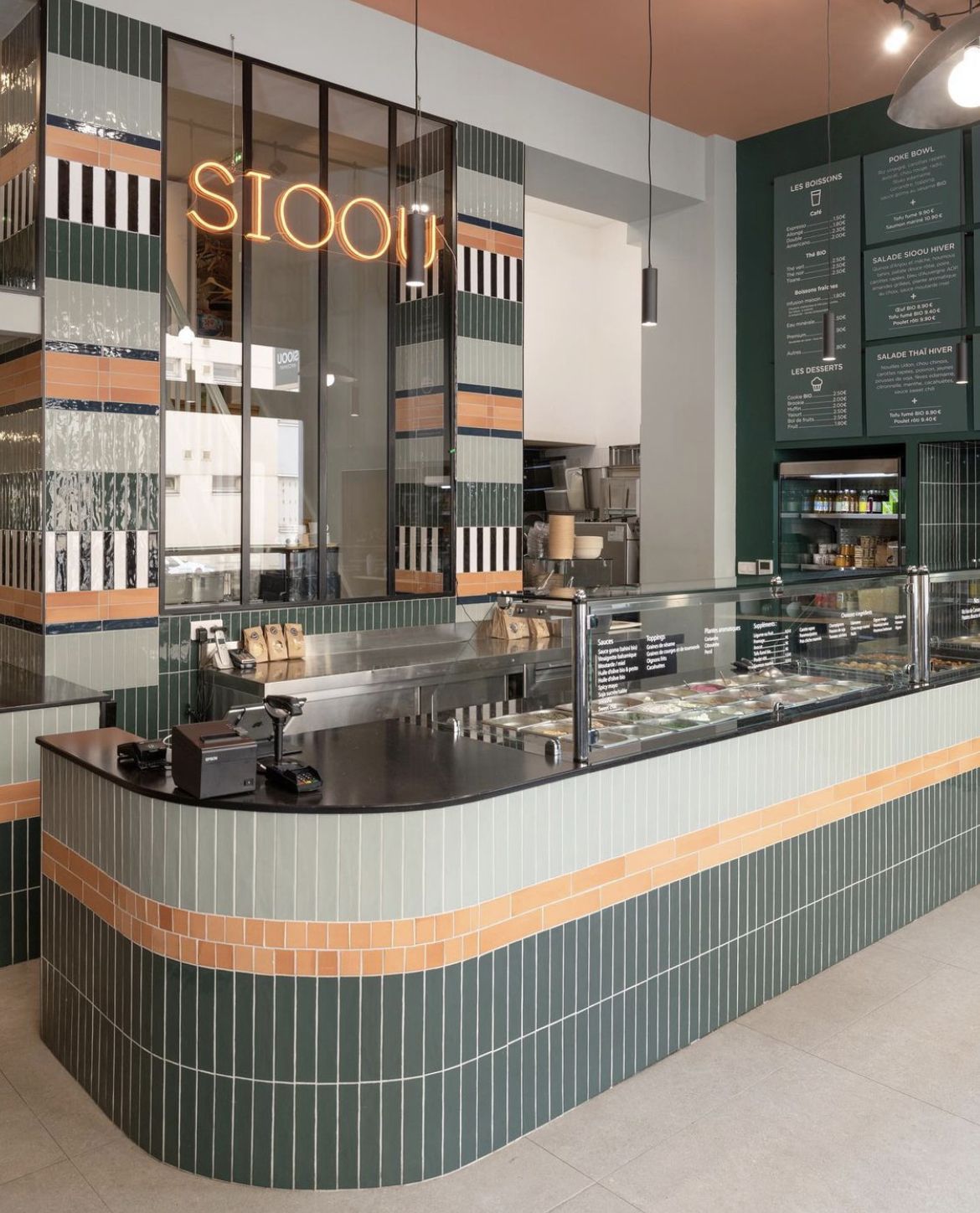 Quầy Bán Cafe Thiết Kế Mới Độc Đáo QCF005 4 Quầy Bán Cafe Thiết Kế Mới Độc Đáo QCF005 4