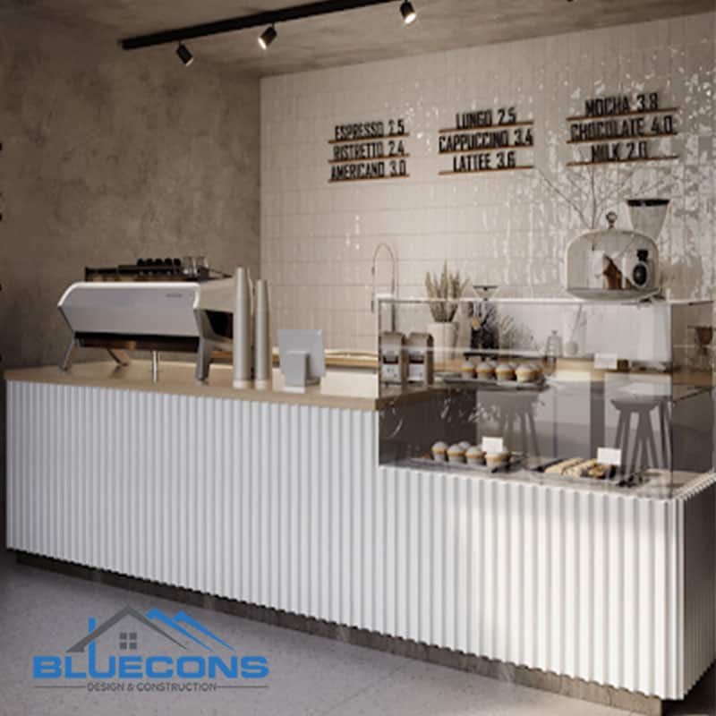 Quầy Bar Cafe Gỗ Sang Trọng QCF030 Quầy Bar Cafe Gỗ Sang Trọng QCF030