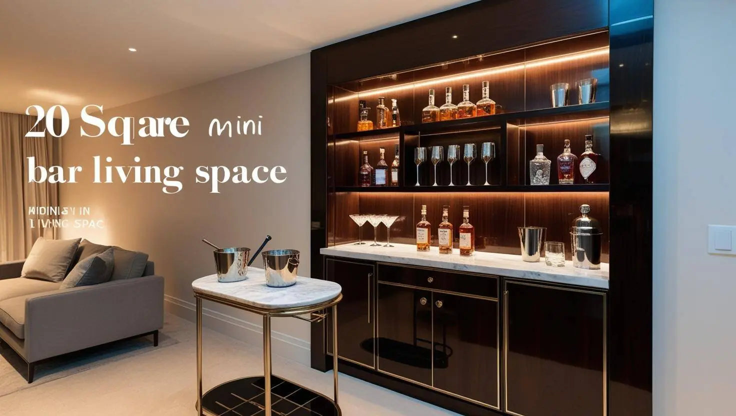 Quầy Bar Mini Tại Nhà (4) Quầy Bar Mini Tại Nhà (4)