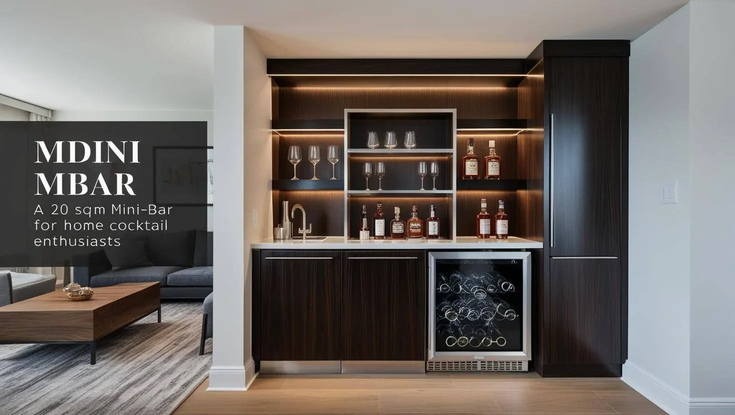 Quầy Bar Mini Tại Nhà (6) Quầy Bar Mini Tại Nhà (6)