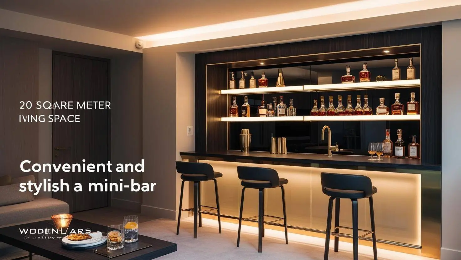 Quầy Bar Mini Tại Nhà (9) Quầy Bar Mini Tại Nhà (9)