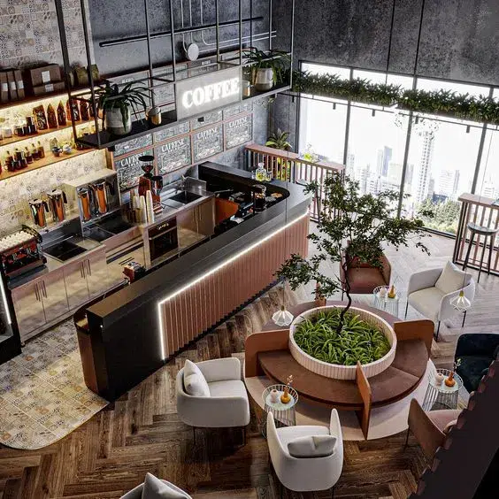 Quầy Cafe 6