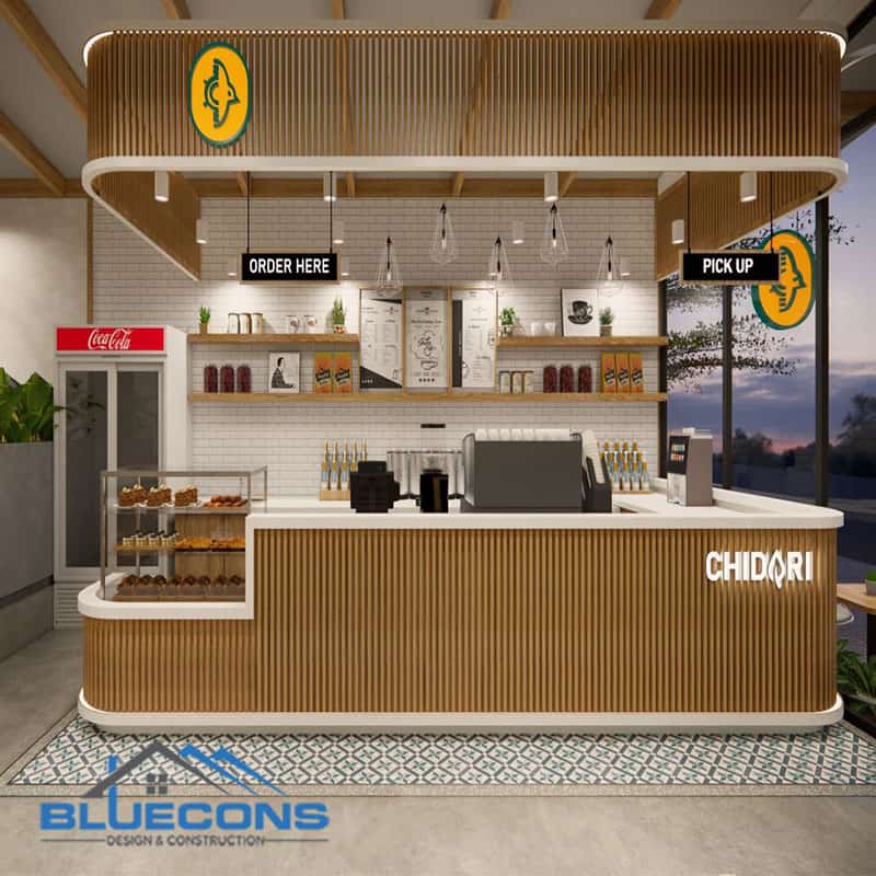 Quầy Cafe Cao Cấp Giá Tốt QCF026 Quầy Cafe Cao Cấp Giá Tốt QCF026
