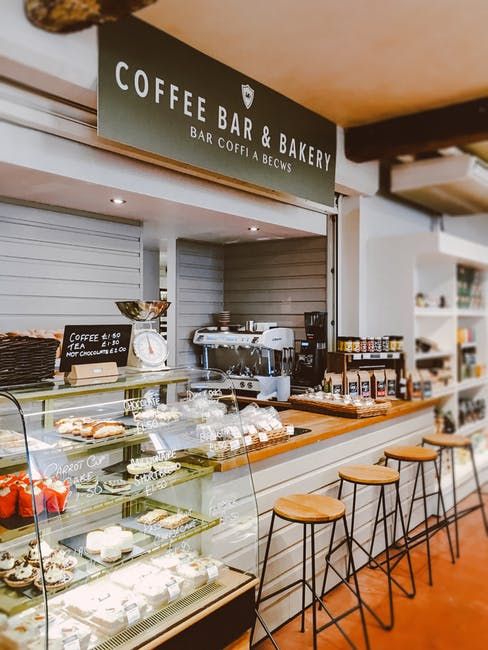 Quầy Cafe Chữ L Vát Góc Ấn Tượng QCF041 5 Quầy Cafe Chữ L Vát Góc Ấn Tượng QCF041 5