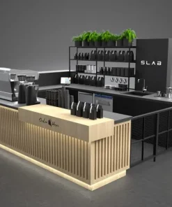 Quầy Cafe Có Bồn Rửa 2