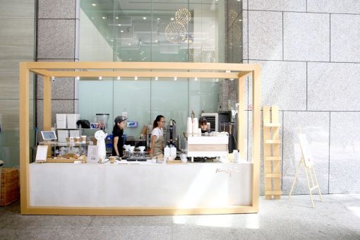 Quầy Cafe Có Bồn Rửa 3