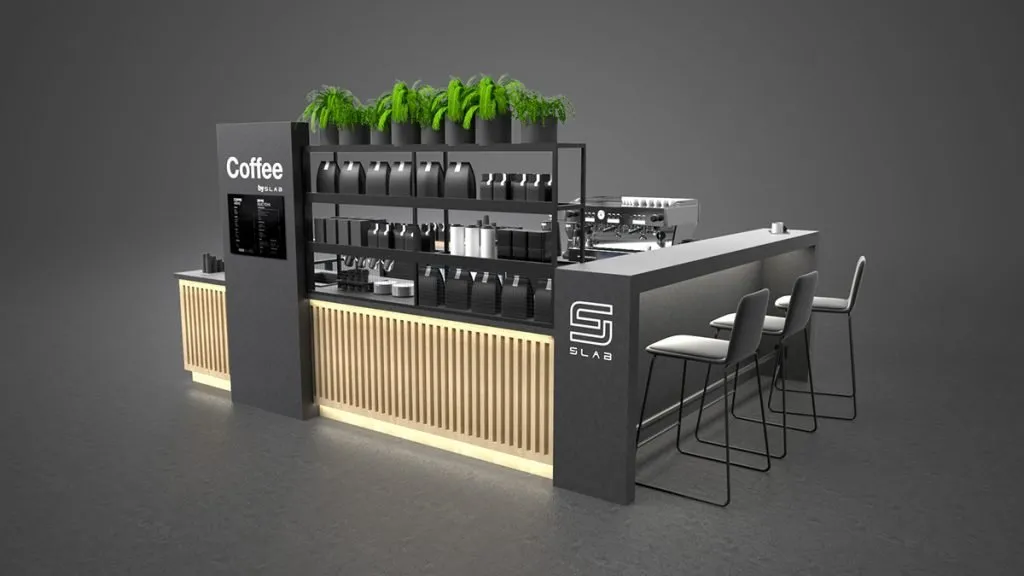 Quầy Cafe Có Bồn Rửa 5 Quầy Cafe Có Bồn Rửa 5