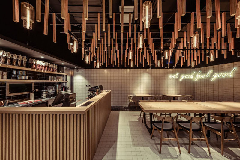 Quầy Cafe Đơn Gian Sang Trọng QCF009 2 Quầy Cafe Đơn Gian Sang Trọng QCF009 2