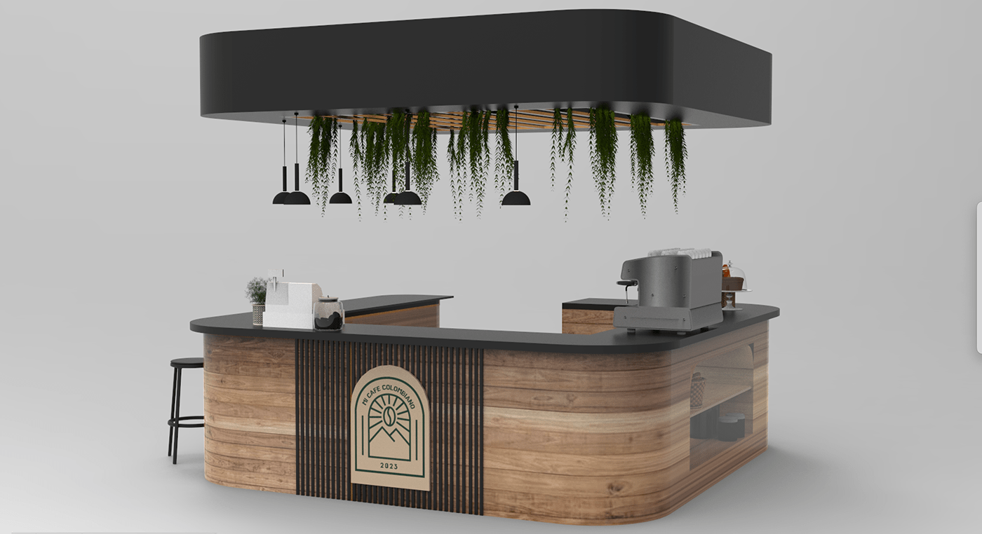 Quầy Cafe Gỗ Quầy Cafe Gỗ