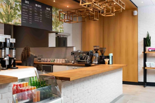 Quầy Cafe Phong Cách Mới 8