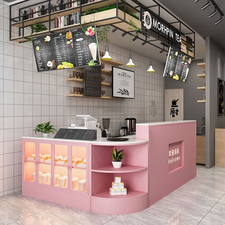 Quầy Cafe Phong Cách Tân Cổ Điện Ấn Tượng QCF025 3 Quầy Cafe Phong Cách Tân Cổ Điện Ấn Tượng QCF025 3