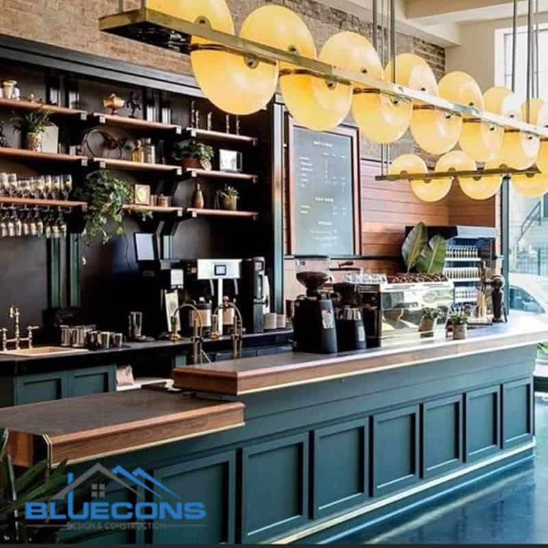 Quầy Cafe Phong Cách Tân Cổ Điện Ấn Tượng QCF025 Quầy Cafe Phong Cách Tân Cổ Điện Ấn Tượng QCF025