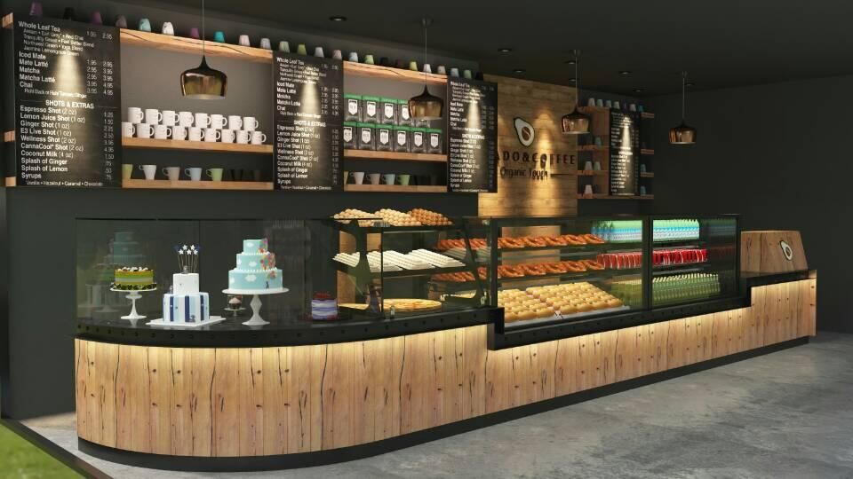 Quầy Cafe Sang Trọng QCF003 2 Quầy Cafe Sang Trọng QCF003 2