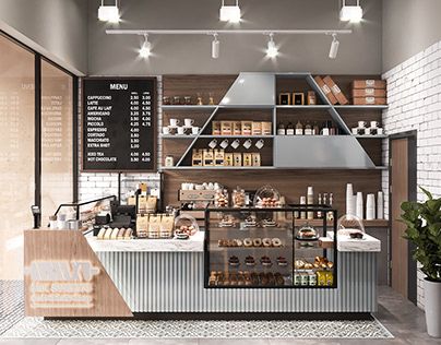 Quầy Cafe Thiết Kế Ấn Tượng QCF040 2 Quầy Cafe Thiết Kế Ấn Tượng QCF040 2