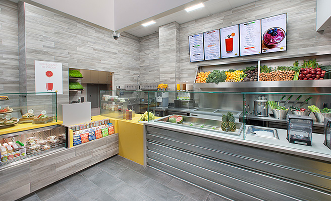 Quầy Nước Ép 2