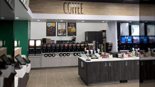 Quầy Pha Chế Cafe Đẹp Mắt 4