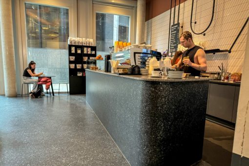 Quầy Pha Chế Cafe Đẹp Mắt 5