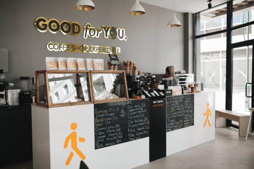 Quầy Pha Chế Cafe Đẹp Mắt