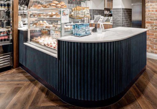 Quầy Pha Chế Cafe Kết Hợp Trưng Bày 4