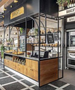 Quầy Pha Chế Cafe Kết Hợp Trưng Bày 5