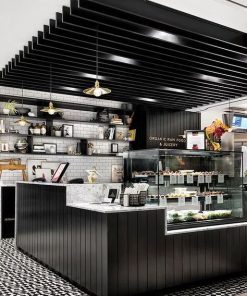 Quầy Pha Chế Cafe Kết Hợp Trưng Bày 7