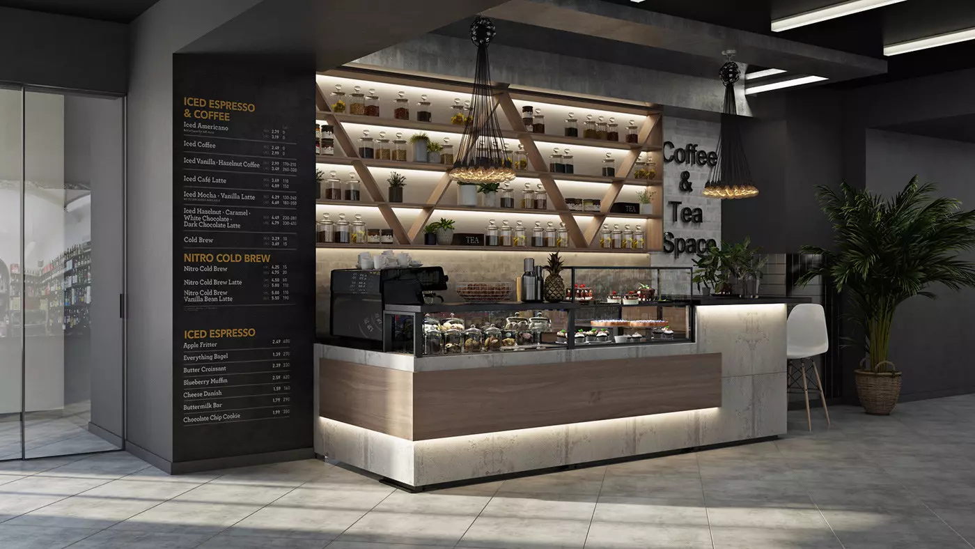 Quầy Pha Chế Cho Quán Cafe 2 Quầy Pha Chế Cho Quán Cafe 2