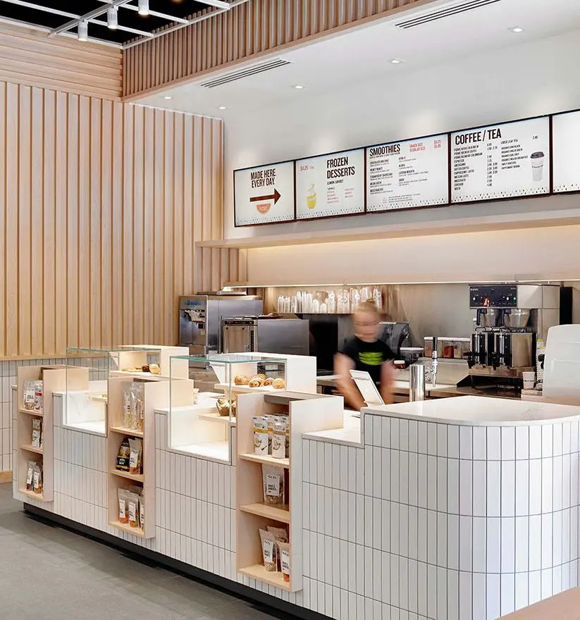 Quầy Pha Chế Chữ L Hiện Đại QCF013