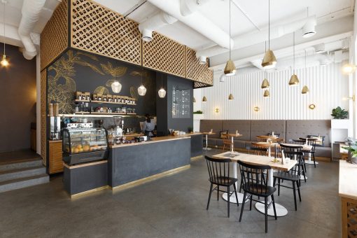 Quầy Pha Chế Đẹp Cho Quán Cafe 2