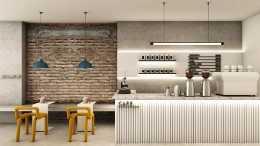 Quầy Pha Chế Đẹp Cho Quán Cafe 5