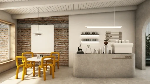 Quầy Pha Chế Đẹp Cho Quán Cafe 6