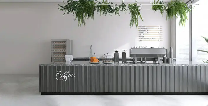 Quầy Pha Chế Đẹp Cho Quán Cafe 9 Quầy Pha Chế Đẹp Cho Quán Cafe 8