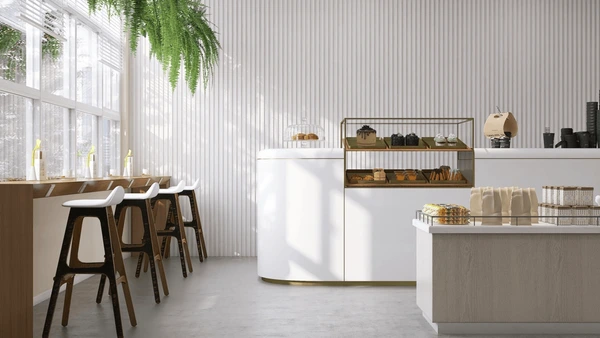 Quầy Pha Chế Gỗ Cho Quán Cafe 2 Quầy Pha Chế Gỗ Cho Quán Cafe 2