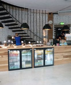 Quầy Pha Chế Gỗ Cho Quán Cafe 4