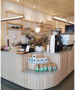 Quầy Pha Chế Gỗ Cho Quán Cafe 7
