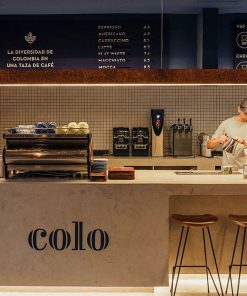 Quầy Pha Chế Gỗ Cho Quán Cafe 9