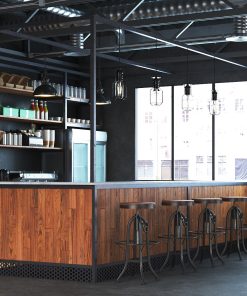 Quầy Pha Chế Gỗ Công Nghiệp 4