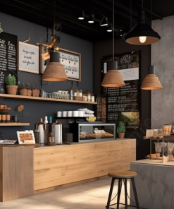Quầy Pha Chế Gỗ Đẹp 6
