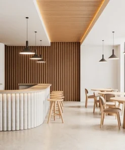 Quầy Pha Chế Gỗ Thẩm Mỹ Cao 3
