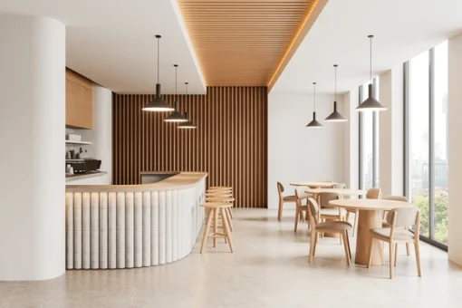 Quầy Pha Chế Gỗ Thẩm Mỹ Cao 3