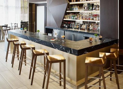 Quầy Pha Chế Gỗ Thẩm Mỹ Cao 7