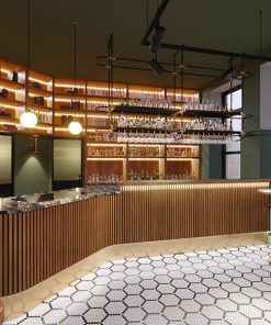 Quầy Pha Chế Gỗ Theo Yêu Cầu 8