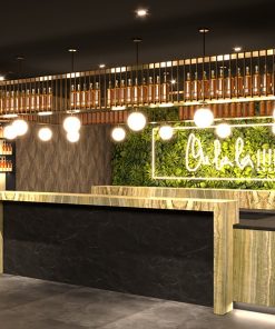 Quầy Pha Chế Gỗ Theo Yêu Cầu 9