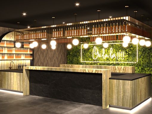 Quầy Pha Chế Gỗ Theo Yêu Cầu 9